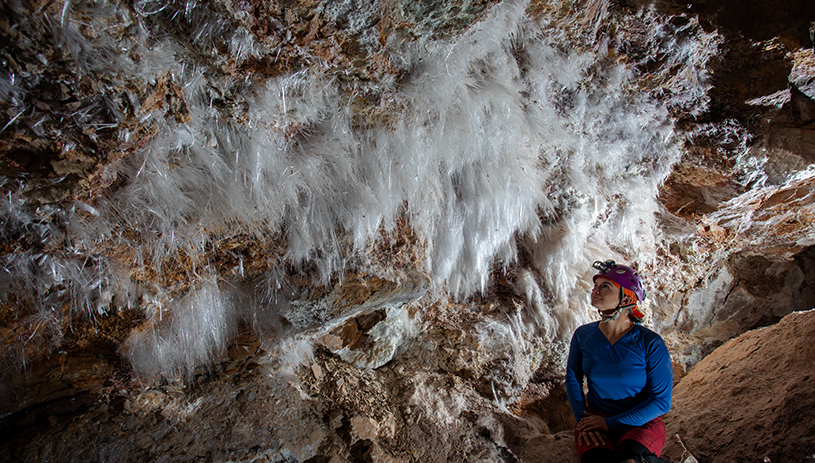 Grand Canyon Cave. STEPHEN EGINOIRE