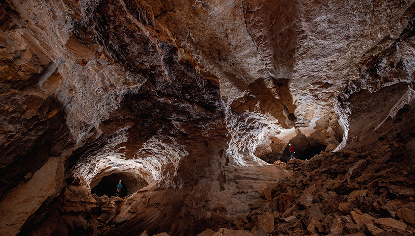 Grand Canyon Cave. STEPHEN EGINOIRE