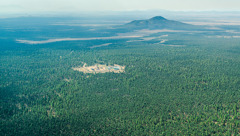 Red Butte with Canyon Mine in the foreground. ECOFLIGHT july 2022