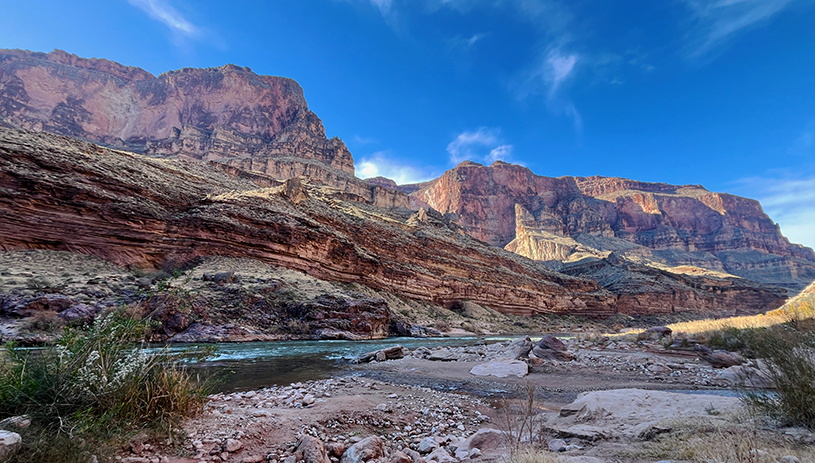 The Colorado River in Grand Canyon National Park. AMANDA PODMORE