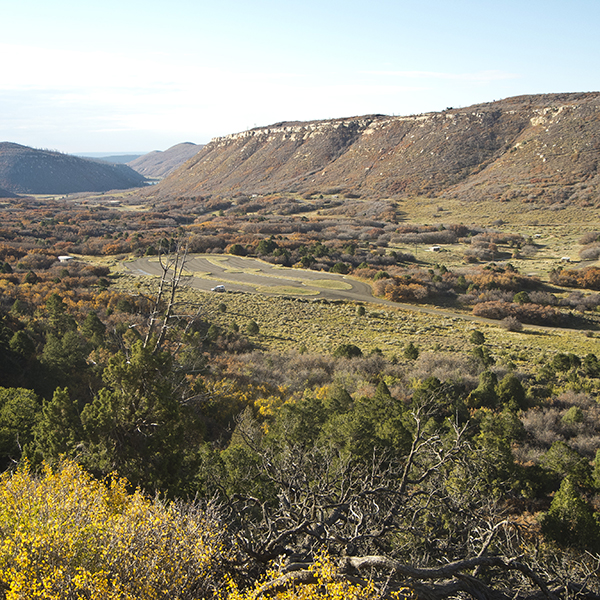 View of Moorefield Campground