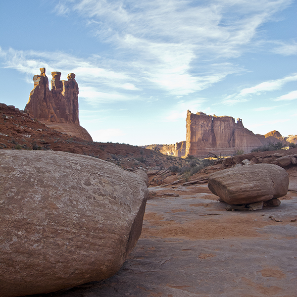 Sandstone towers