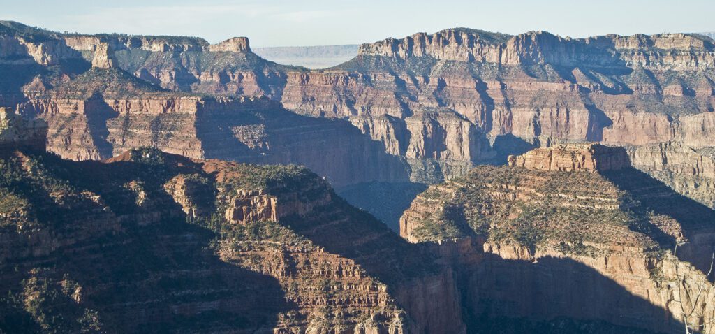 Grand Canyon views from the Ken Patrick Trail