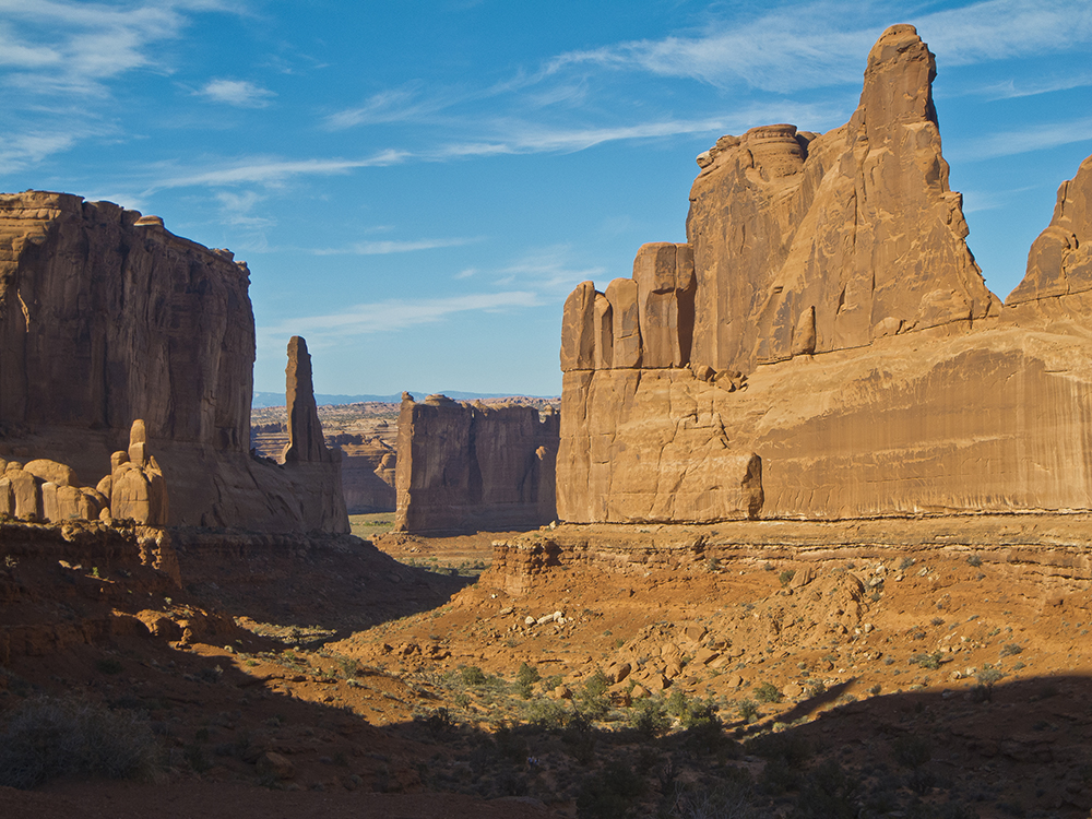 Sandstone towers of Park Avenue